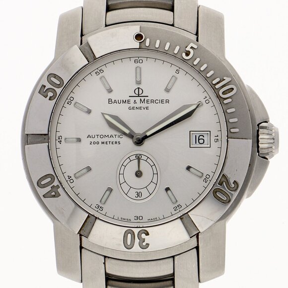 Baume & Mercier Watches 65367 Stainless Steel Mechanical Automatic